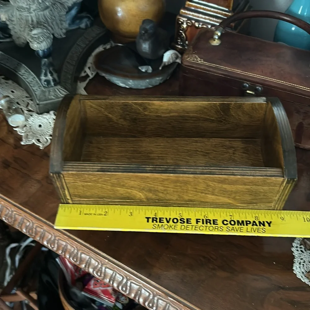 Vintage Handmade Wood Doll Cradle